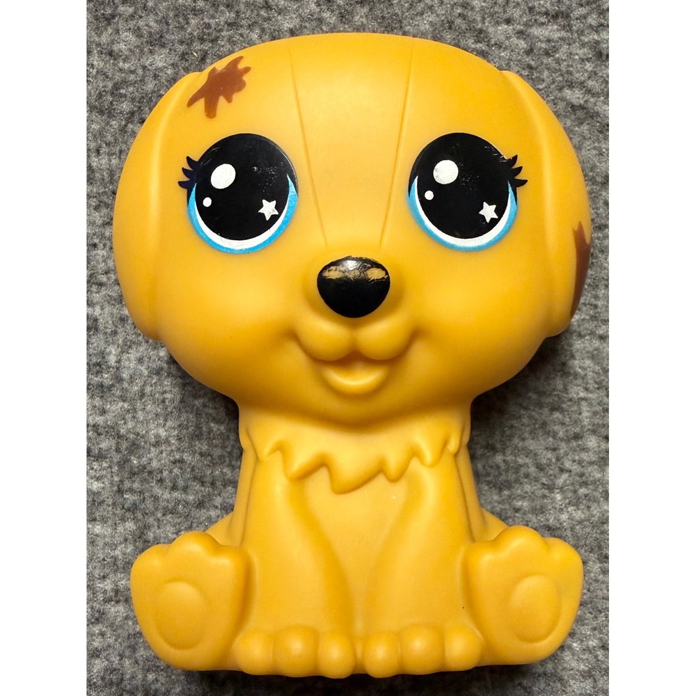 Kids Connection Replacement Little Live Pets Scruff-a-Luvs Yellow Puppy Dog  3"